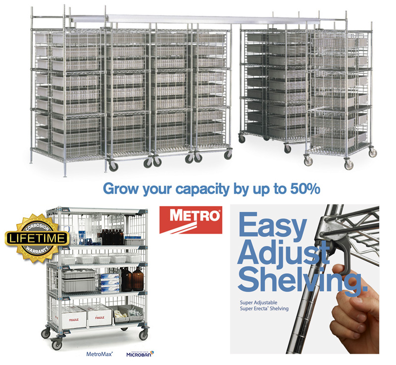 metro wire shelving